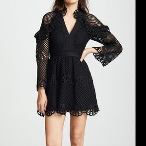 Black Velvet dress size medium Color Black